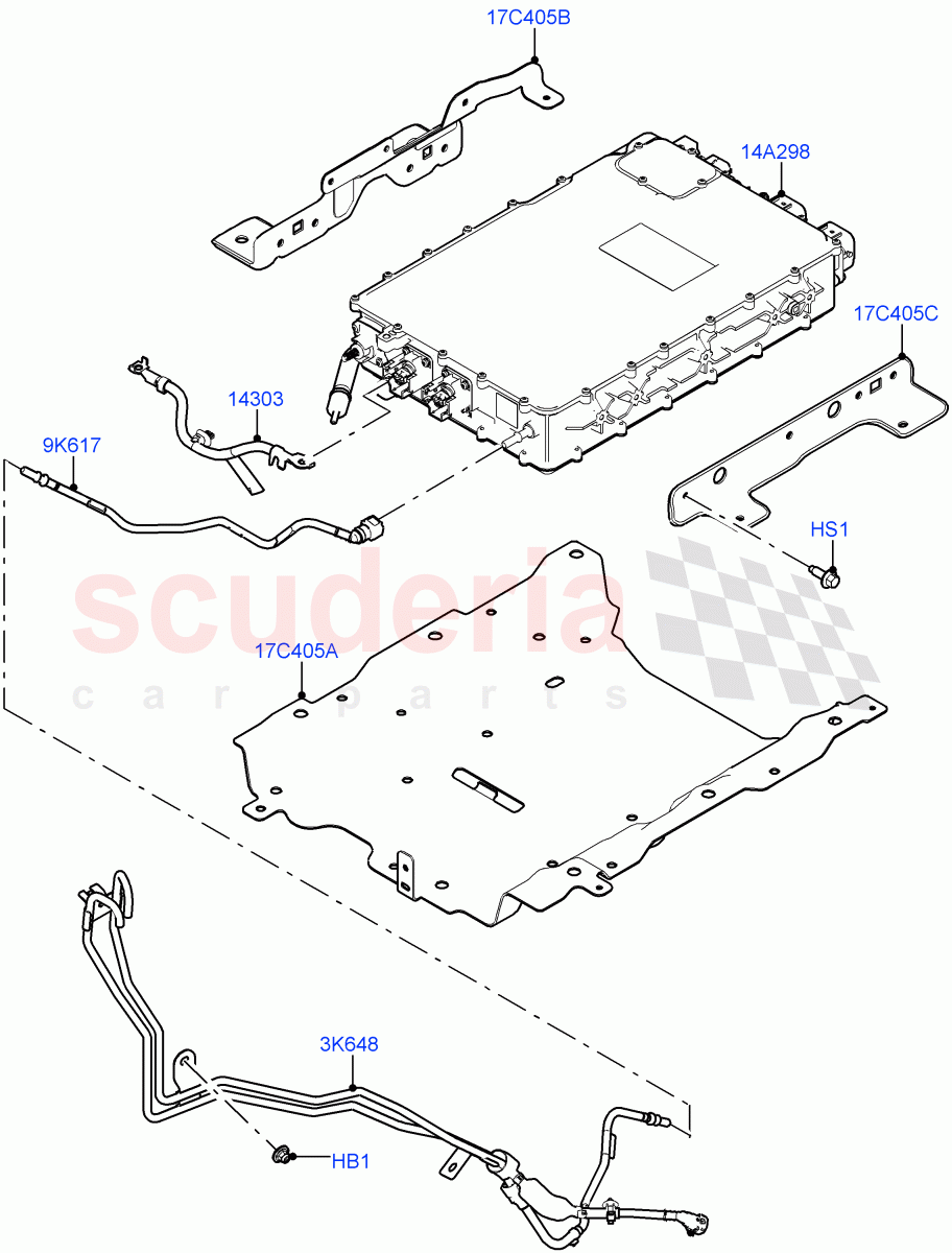 Hybrid Electrical Modules (Onboard Battery Charger And Charge Inlet) (Changsu (China), Electric Engine Battery-PHEV) ((V) FROMKG446857) of Land Rover Land Rover Discovery Sport (2015+) [2.0 Turbo Diesel AJ21D4]