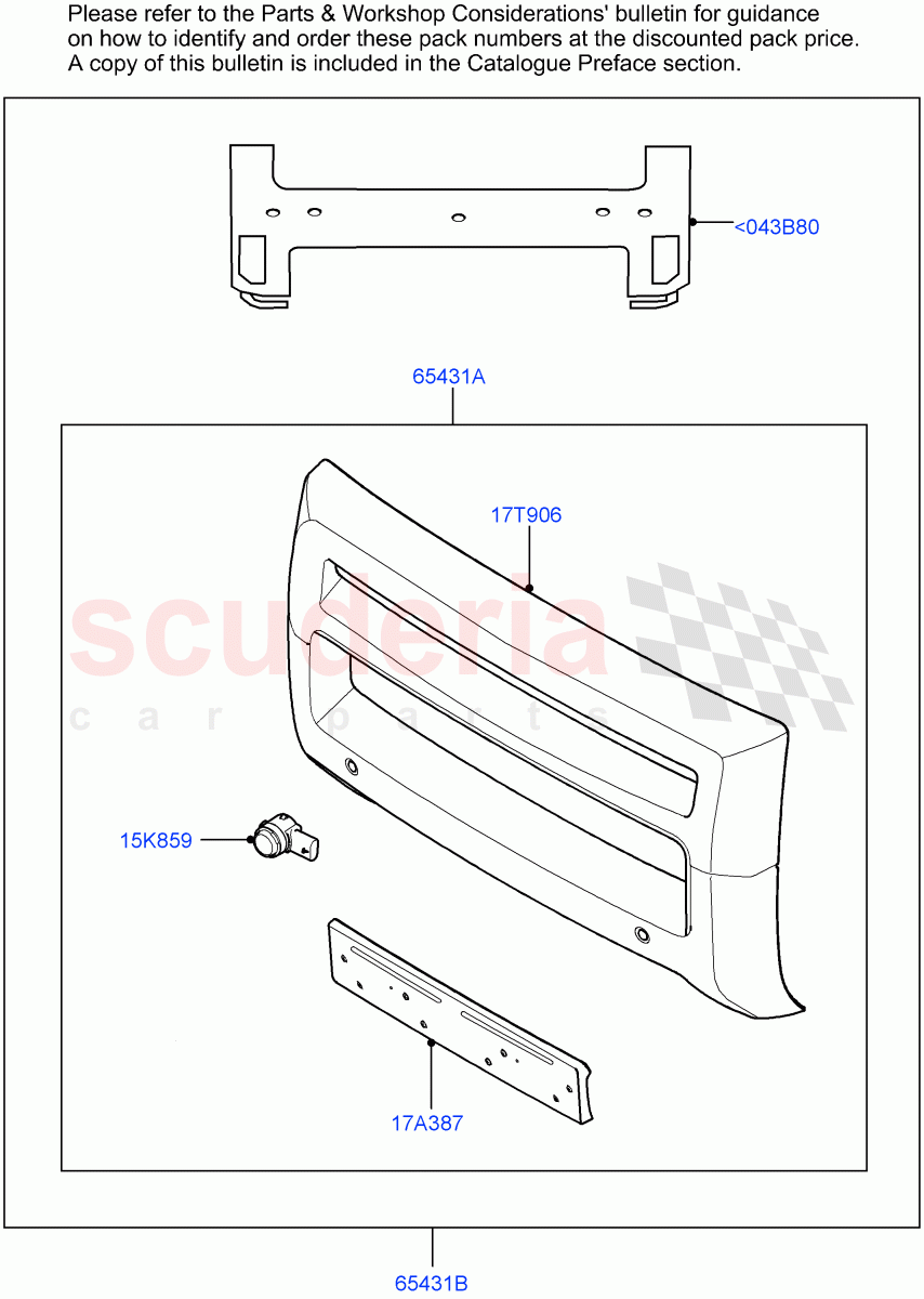 Accessory Pack ('A' Frame Protection Bar) of Land Rover Land Rover Defender (2020+) [3.0 I6 Turbo Diesel AJ20D6]