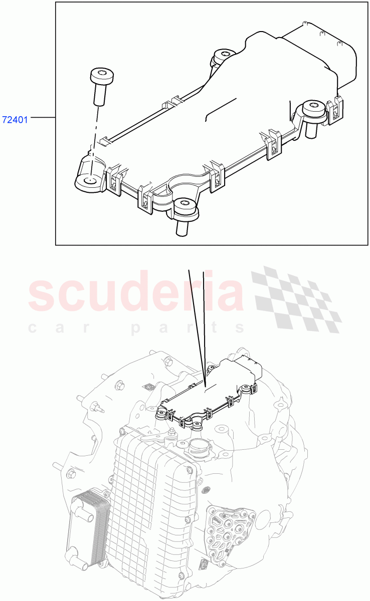 Transmission Modules And Sensors(9 Speed Auto AWD,Itatiaia (Brazil))((V)FROMGT000001) of Land Rover Land Rover Range Rover Evoque (2012-2018) [2.0 Turbo Diesel]