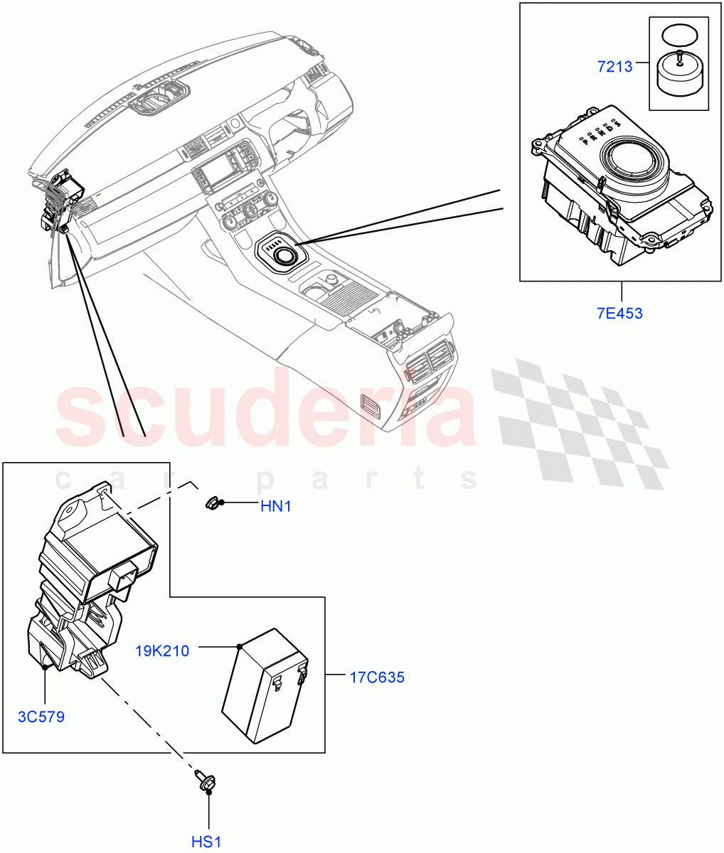 Gear Change-Automatic Transmission(6 Speed Auto AWF21 AWD) of Land Rover Land Rover Range Rover Evoque (2012-2018) [2.2 Single Turbo Diesel]