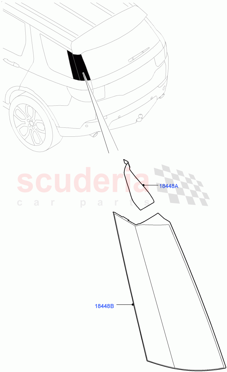 Luggage Compartment Door(Finishers)(Itatiaia (Brazil))((V)FROMGT000001) of Land Rover Land Rover Discovery Sport (2015+) [2.2 Single Turbo Diesel]