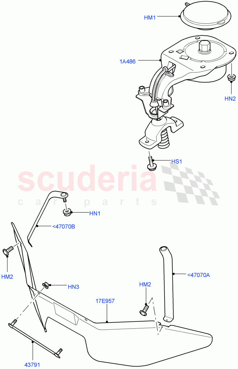 Spare Wheel Carrier ((V) FROMAA000001) of Land Rover Land Rover Range Rover Sport (2010-2013) [3.6 V8 32V DOHC EFI Diesel]