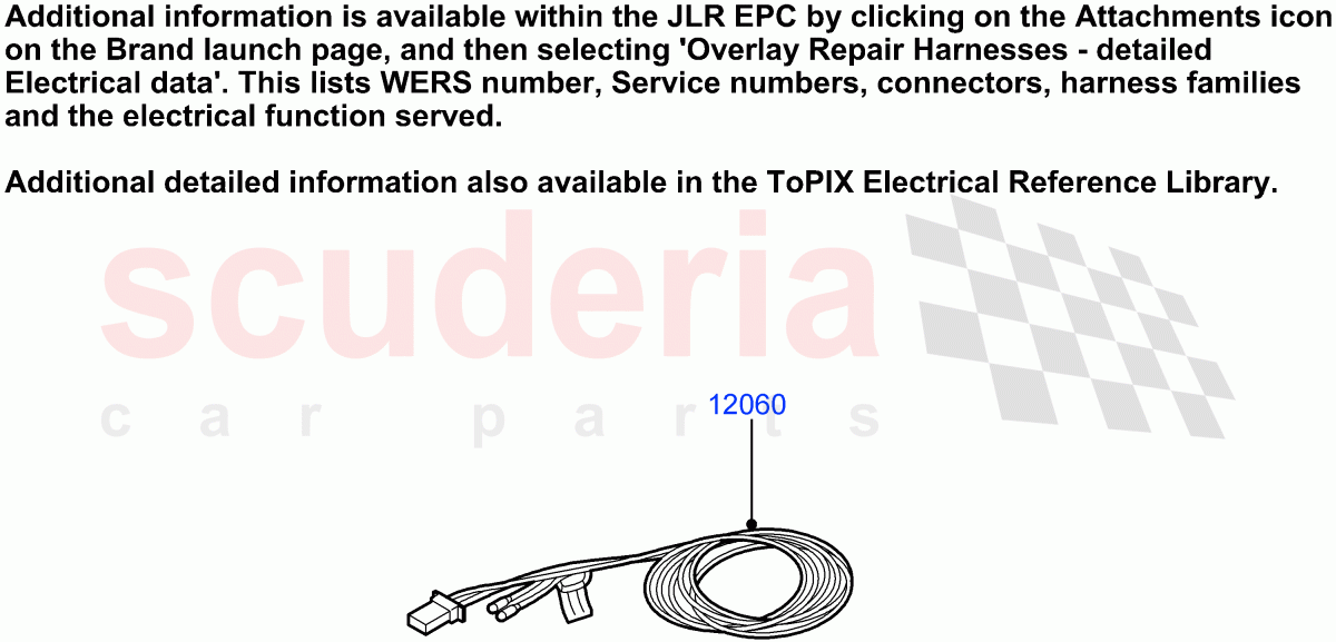 Electrical Repair Items(Main Body - Overlay Repair Harness)(Itatiaia (Brazil))((V)FROMGT000001) of Land Rover Land Rover Range Rover Evoque (2012-2018) [2.0 Turbo Petrol GTDI]