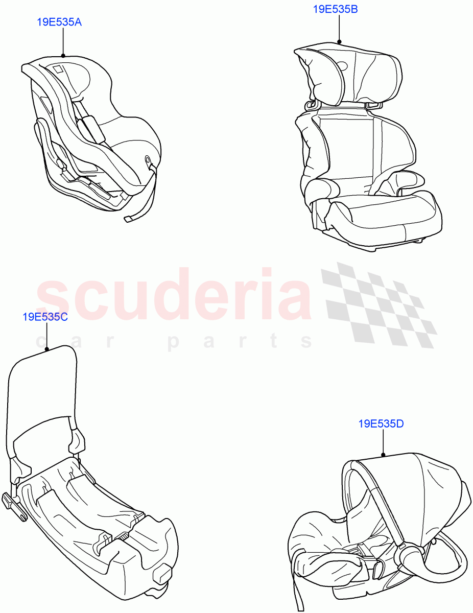 Child Seating(Accessory) of Land Rover Land Rover Range Rover Sport (2014+) [2.0 Turbo Petrol GTDI]