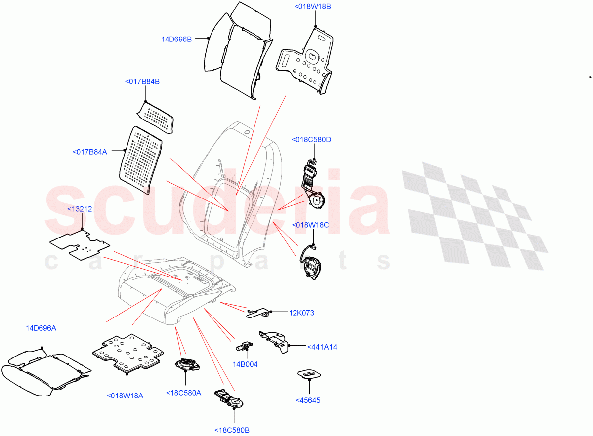 Front Seat Pads/Valances & Heating(Heating) of Land Rover Land Rover Range Rover (2022+) [3.0 I6 Turbo Diesel AJ20D6]