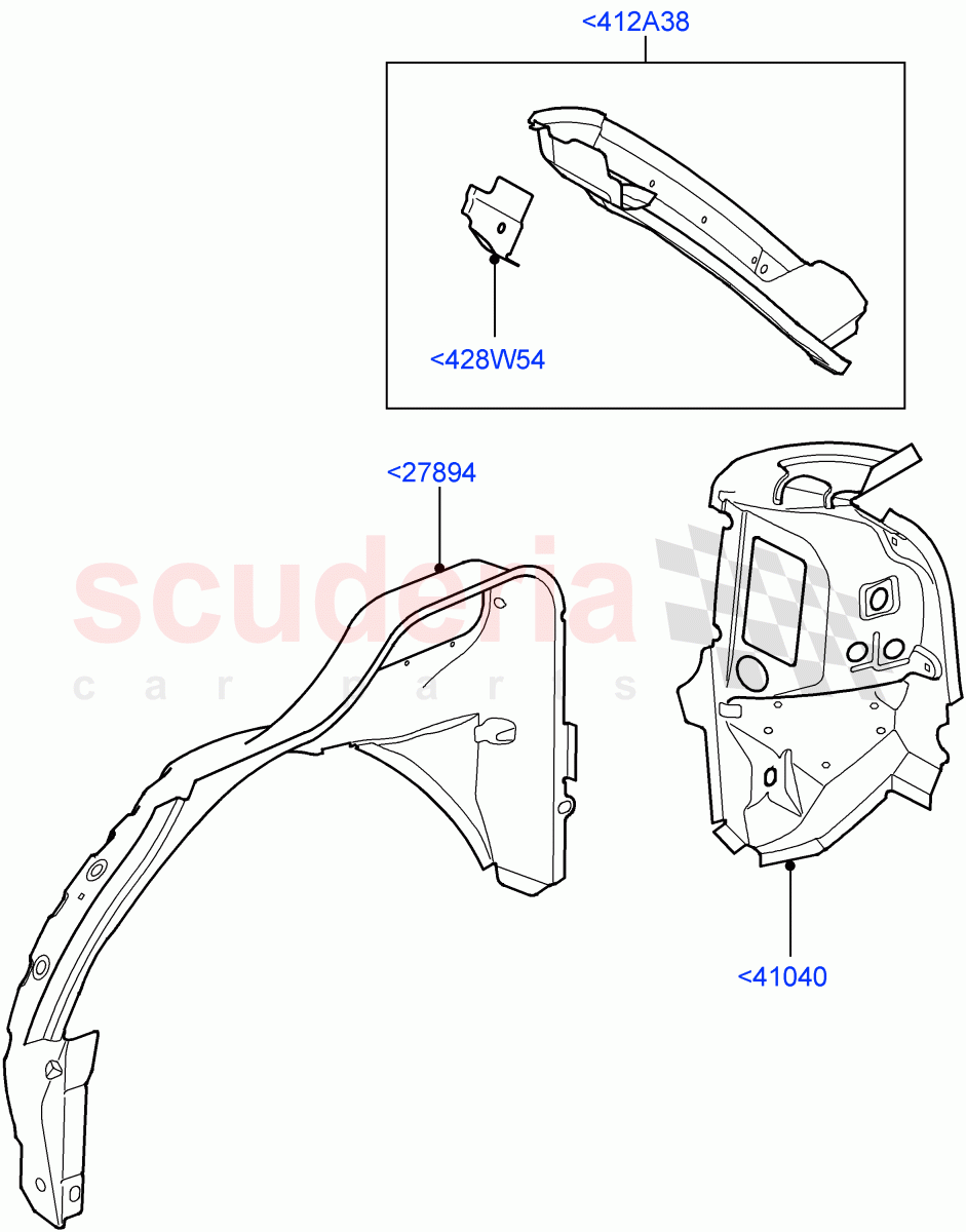 Side Panels - Outer((V)TO9A999999) of Land Rover Land Rover Range Rover Sport (2005-2009) [2.7 Diesel V6]