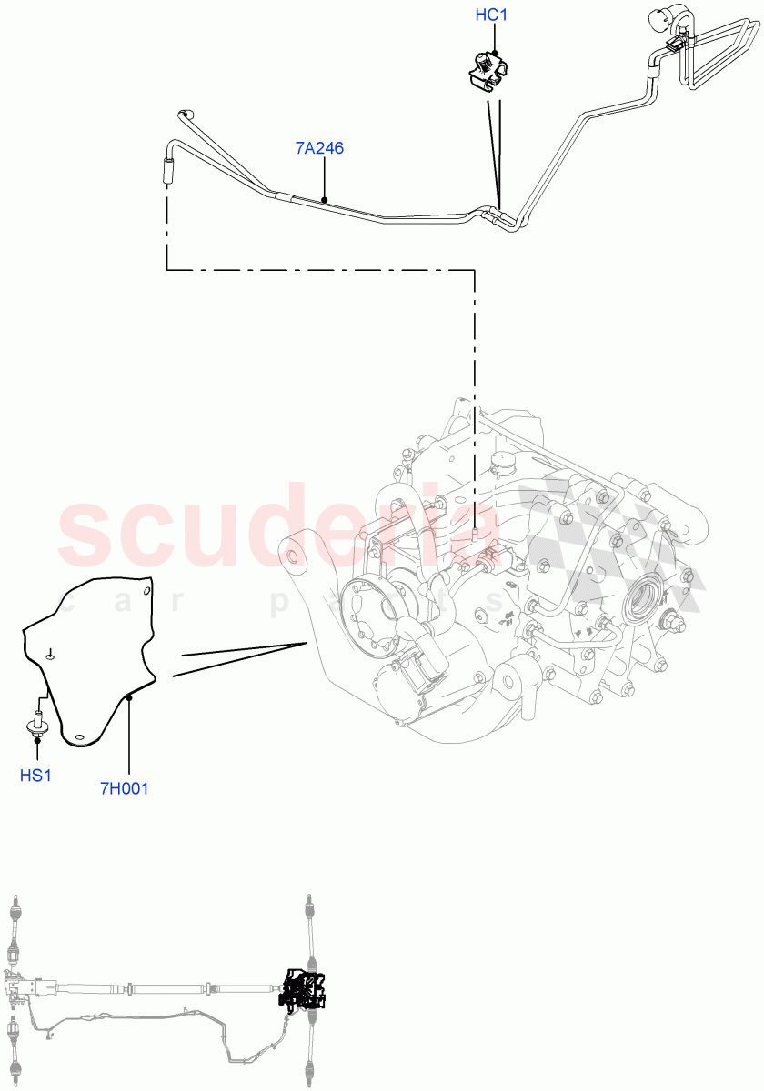 Rear Axle(External Components)(Changsu (China),Dynamic Driveline)((V)FROMFG000001) of Land Rover Land Rover Discovery Sport (2015+) [1.5 I3 Turbo Petrol AJ20P3]