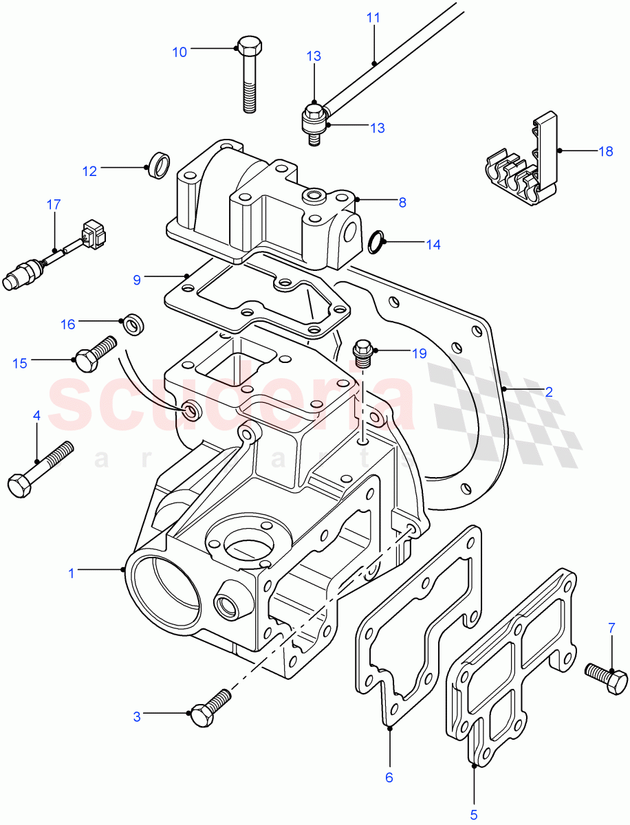 Front Housing ((V) FROM7A000001) of Land Rover Land Rover Defender (2007-2016)