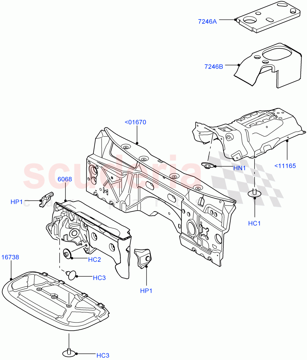 Insulators - Front((V)FROMAA000001) of Land Rover Land Rover Discovery 4 (2010-2016) [3.0 DOHC GDI SC V6 Petrol]