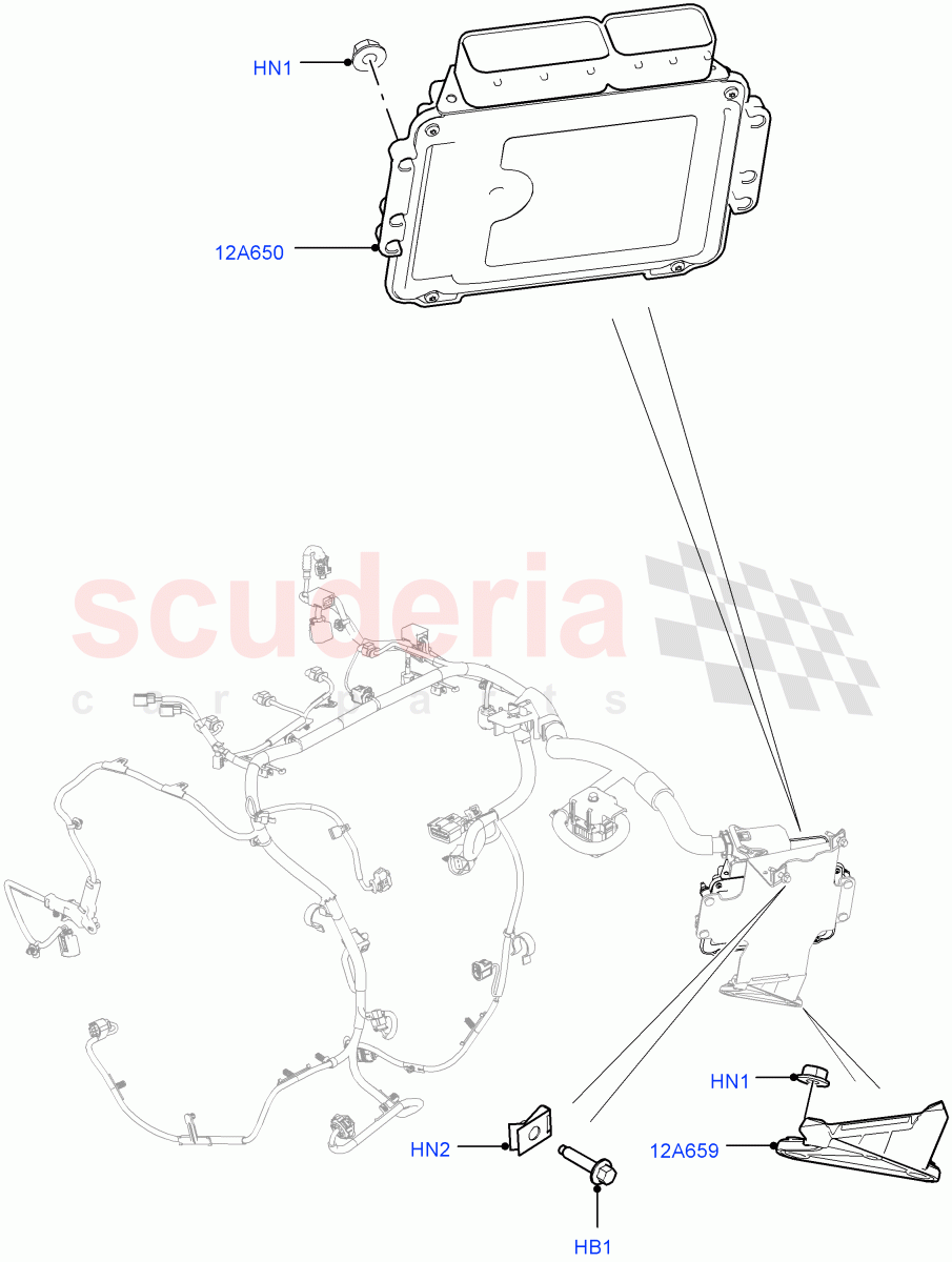 Engine Modules And Sensors(2.0L 16V TIVCT T/C 240PS Petrol) of Land Rover Land Rover Range Rover (2012-2021) [2.0 Turbo Petrol GTDI]