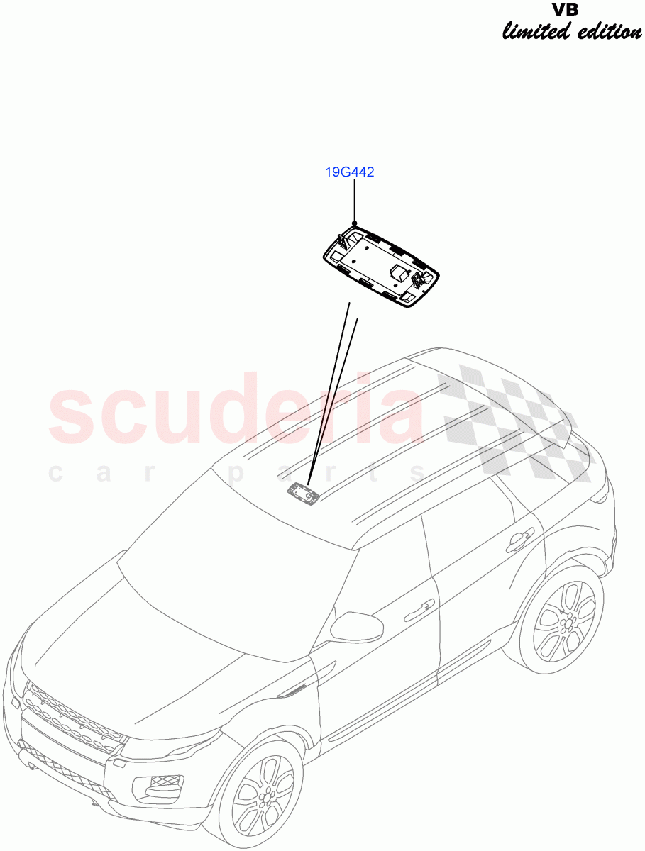 Family Entertainment System(Board Monitor)(Victoria Beckham Limited Edition,Halewood (UK)) of Land Rover Land Rover Range Rover Evoque (2012-2018) [2.0 Turbo Petrol GTDI]