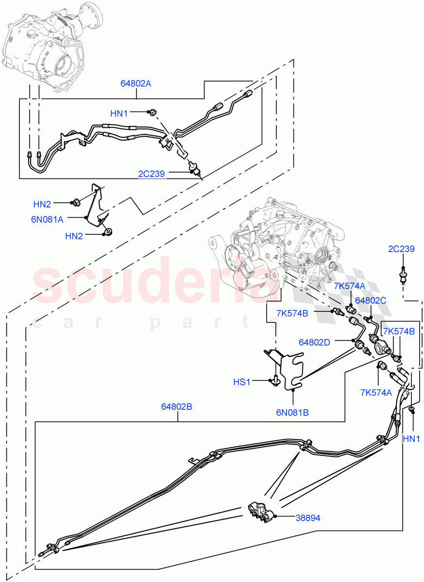 Active Driveline(Itatiaia (Brazil),Dynamic Driveline)((V)FROMGT000001) of Land Rover Land Rover Range Rover Evoque (2012-2018) [2.0 Turbo Petrol AJ200P]