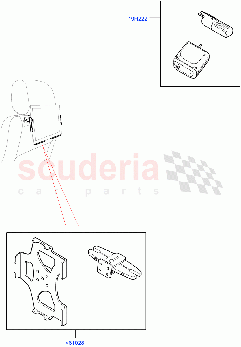 Enhanced Entertainment Systems(Accessory)(Halewood (UK),Itatiaia (Brazil)) of Land Rover Land Rover Discovery Sport (2015+) [2.0 Turbo Petrol AJ200P]