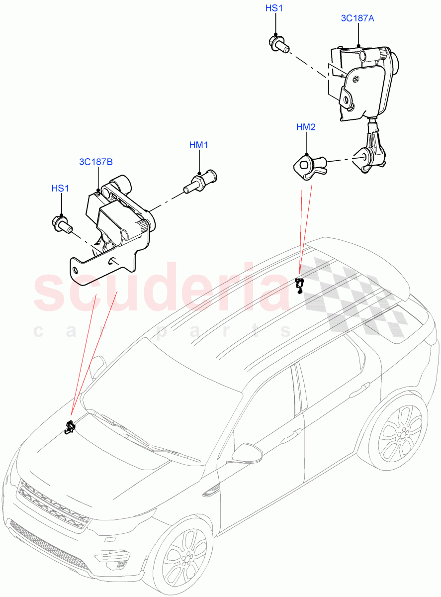 Automatic Headlamp Levelling System(Itatiaia (Brazil))((V)FROMGT000001) of Land Rover Land Rover Discovery Sport (2015+) [2.0 Turbo Diesel]