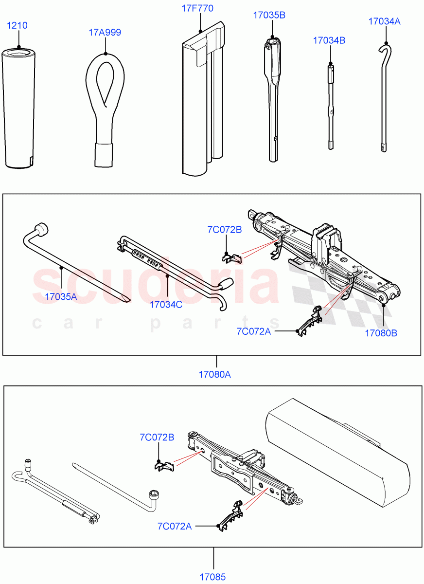 Tools of Land Rover Land Rover Defender (2020+) [2.0 Turbo Petrol AJ200P]