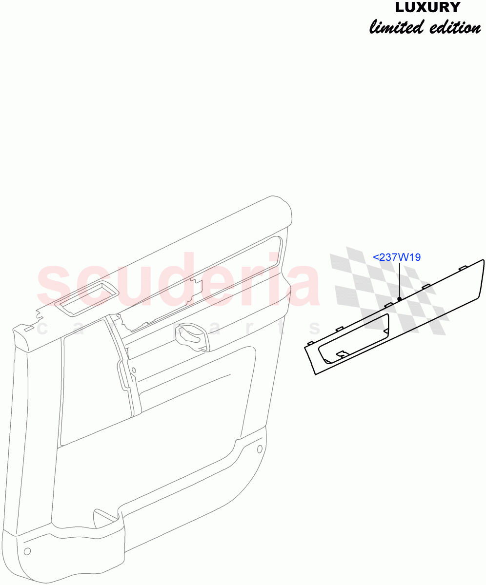 Front Door Trim Installation((V)FROMCA000001) of Land Rover Land Rover Discovery 4 (2010-2016) [5.0 OHC SGDI NA V8 Petrol]