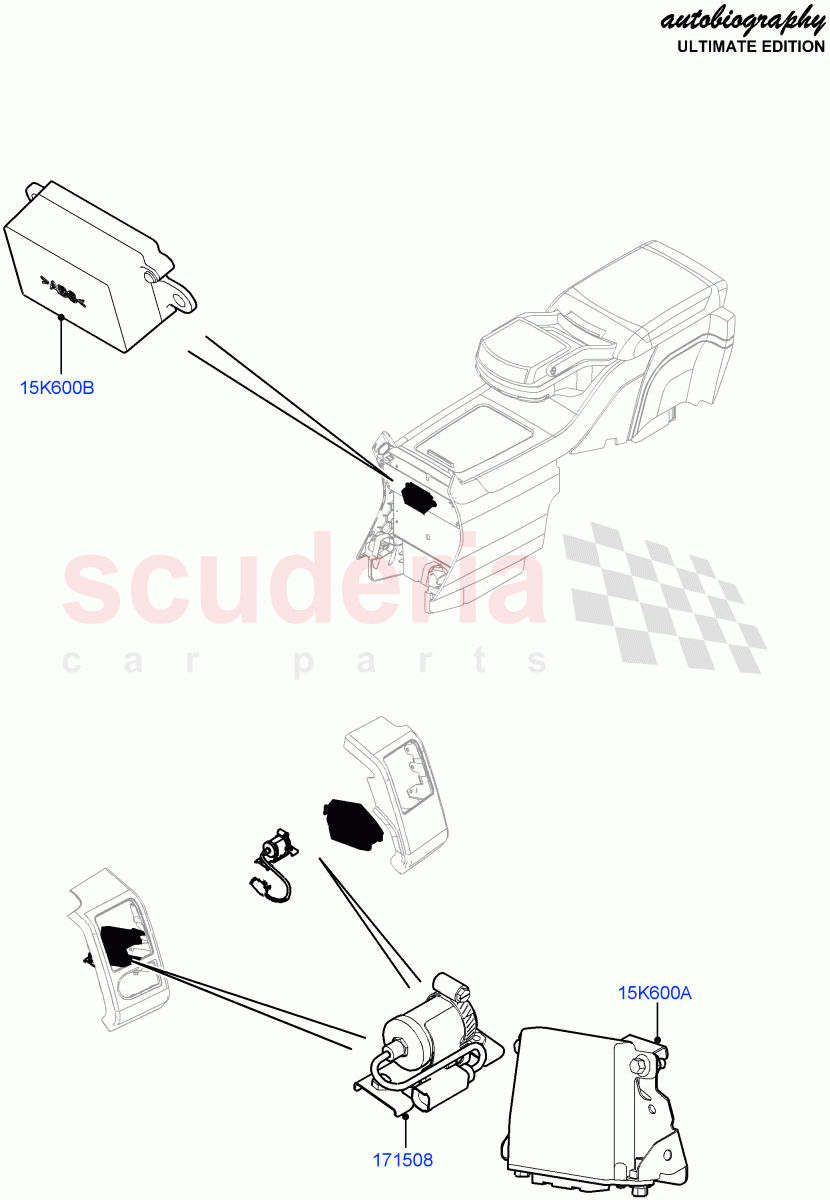 Vehicle Modules And Sensors (Autobiography Ultimate Edition) ((V) FROMBA344356) of Land Rover Land Rover Range Rover (2010-2012) [3.6 V8 32V DOHC EFI Diesel]