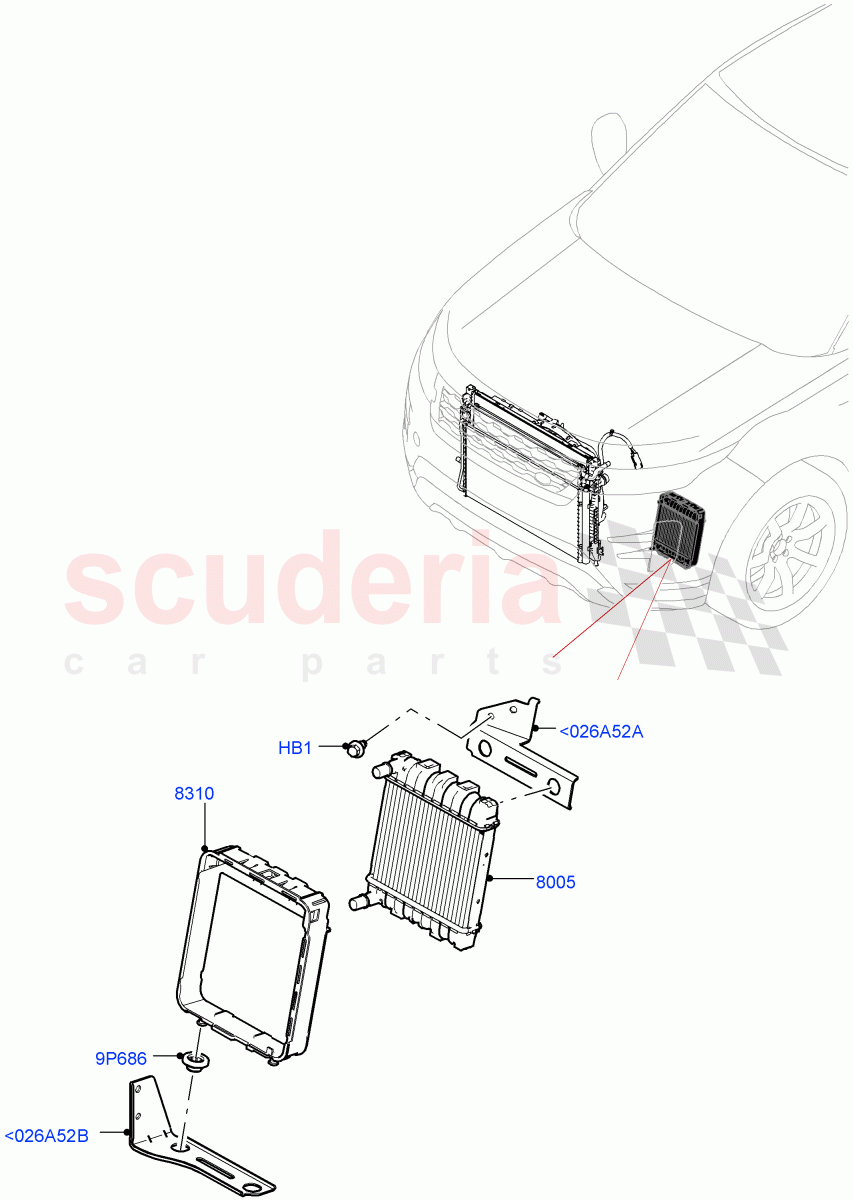 Radiator/Coolant Overflow Container(2.0L AJ20P4 Petrol Mid PTA,Halewood (UK),Extra High Engine Cooling,2.0L AJ20P4 Petrol E100 PTA) of Land Rover Land Rover Discovery Sport (2015+) [2.0 Turbo Petrol AJ200P]