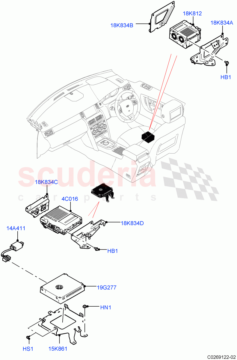 Family Entertainment System(Itatiaia (Brazil))((V)FROMGT000001) of Land Rover Land Rover Discovery Sport (2015+) [2.0 Turbo Diesel]