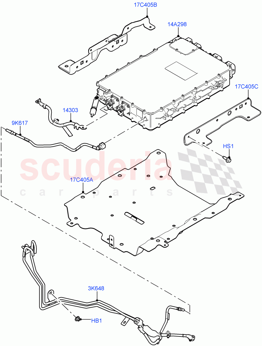 Hybrid Electrical Modules (Onboard Battery Charger And Charge Inlet) (Changsu (China), Electric Engine Battery-PHEV) ((V) FROMMG575835) of Land Rover Land Rover Range Rover Evoque (2019+) [2.0 Turbo Diesel AJ21D4]