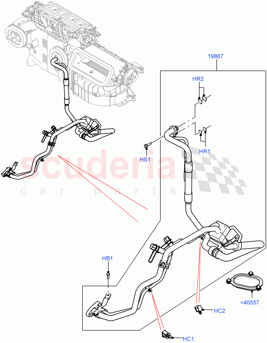 Air Conditioning Condensr/Compressr(With Front Comfort Air Con (IHKA),Electric Engine Battery-MHEV,With Air Conditioning - Front/Rear)((V)FROMKA000001) of Land Rover Land Rover Range Rover (2012-2021) [3.0 I6 Turbo Diesel AJ20D6]