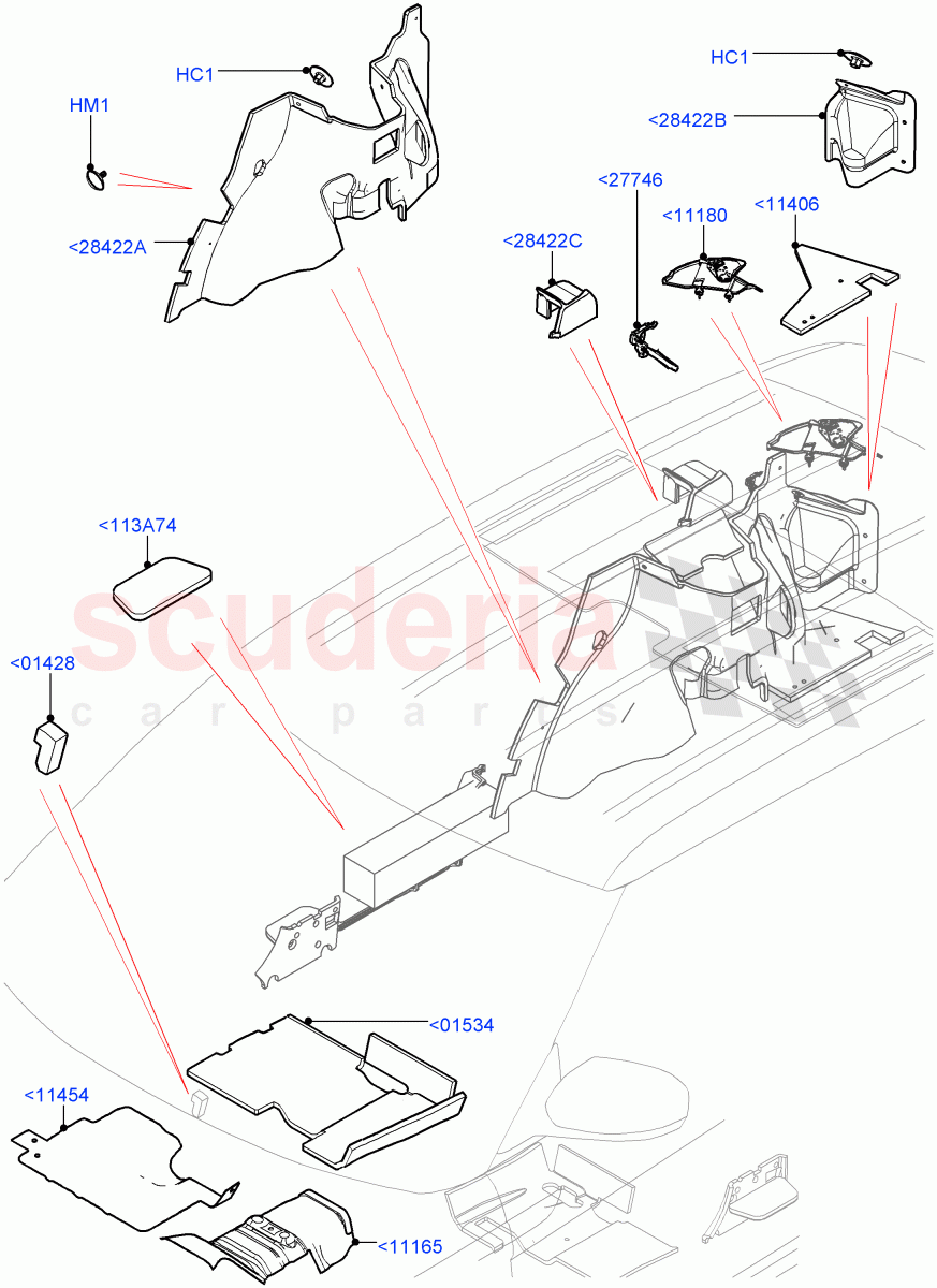 Insulators - Rear(Changsu (China))((V)FROMEG000001) of Land Rover Land Rover Range Rover Evoque (2012-2018) [2.0 Turbo Petrol AJ200P]