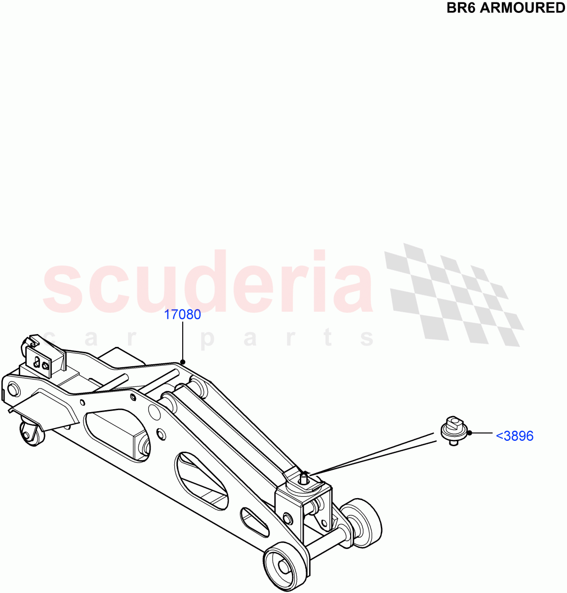 Tools(With B6 Level Armouring)((V)FROMAA000001) of Land Rover Land Rover Discovery 4 (2010-2016) [3.0 DOHC GDI SC V6 Petrol]