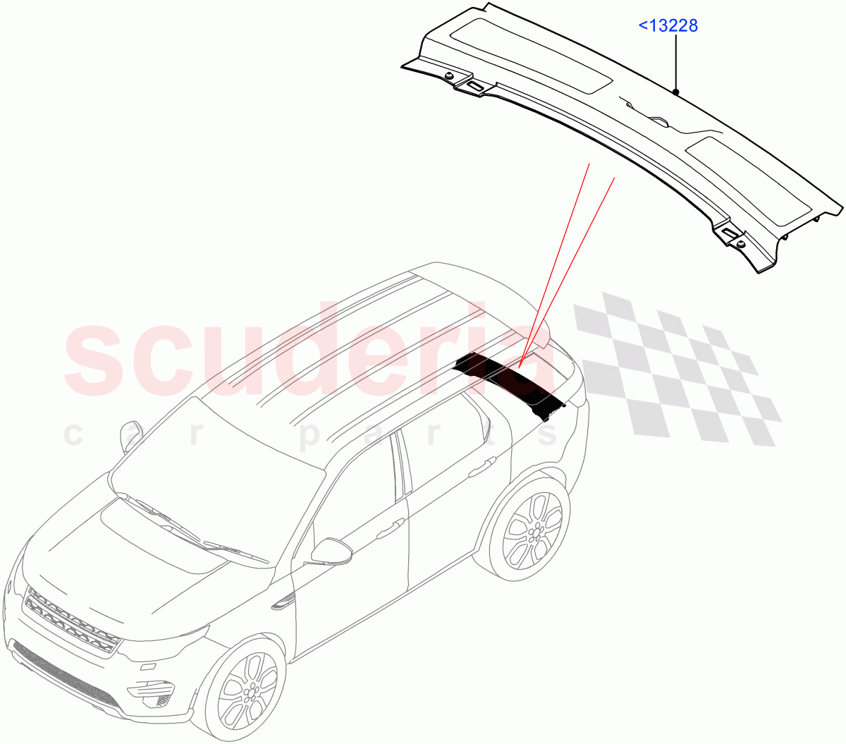 Door Sill Finishers(Accessory)(Changsu (China))((V)FROMFG000001) of Land Rover Land Rover Discovery Sport (2015+) [2.0 Turbo Diesel]