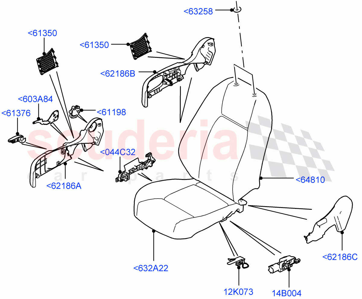 Front Seat Pads/Valances & Heating(Itatiaia (Brazil))((V)FROMGT000001) of Land Rover Land Rover Discovery Sport (2015+) [2.0 Turbo Petrol AJ200P]