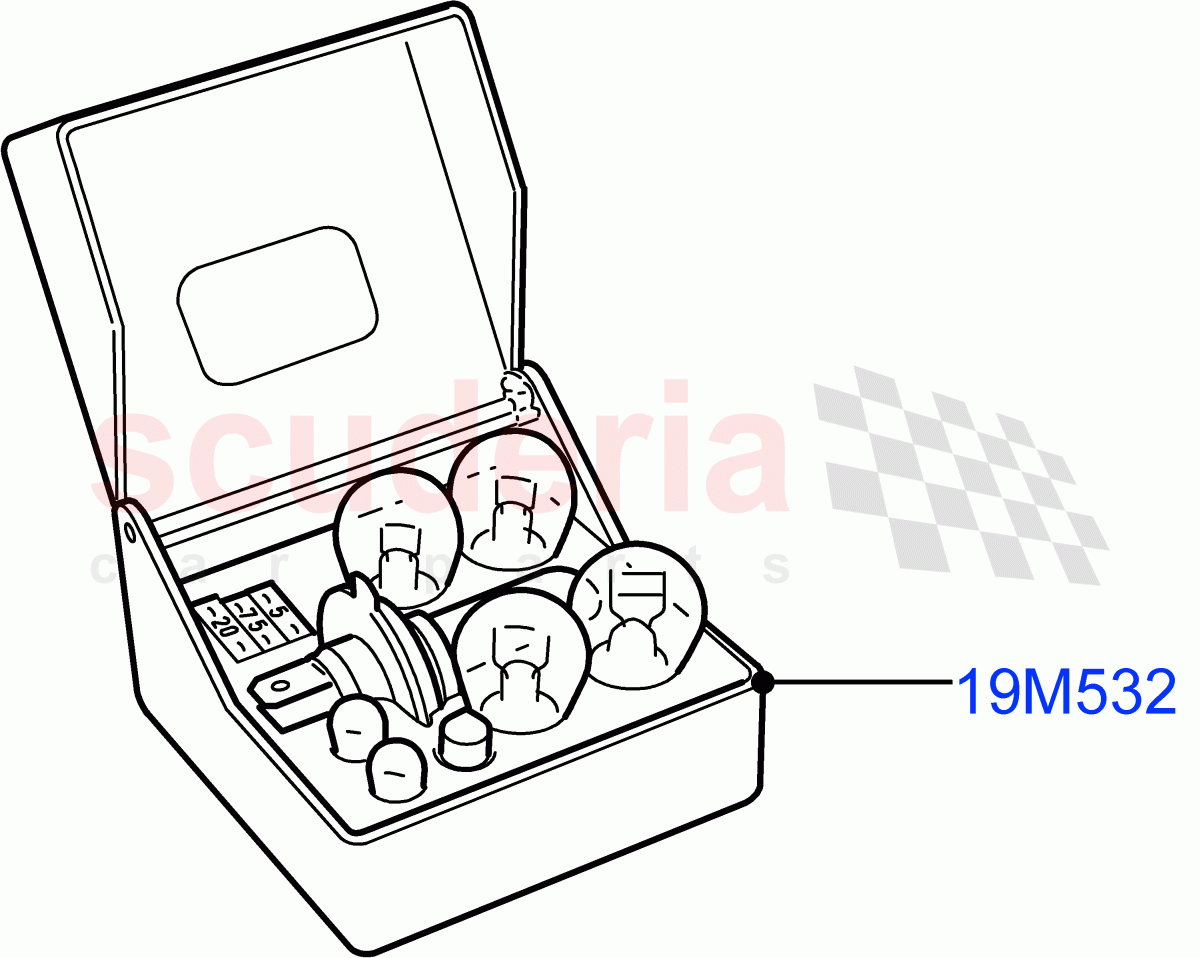 Accessory - Electrical Kit(Lighting, Rear, Accessory)((V)FROMAA000001) of Land Rover Land Rover Discovery 4 (2010-2016) [3.0 DOHC GDI SC V6 Petrol]