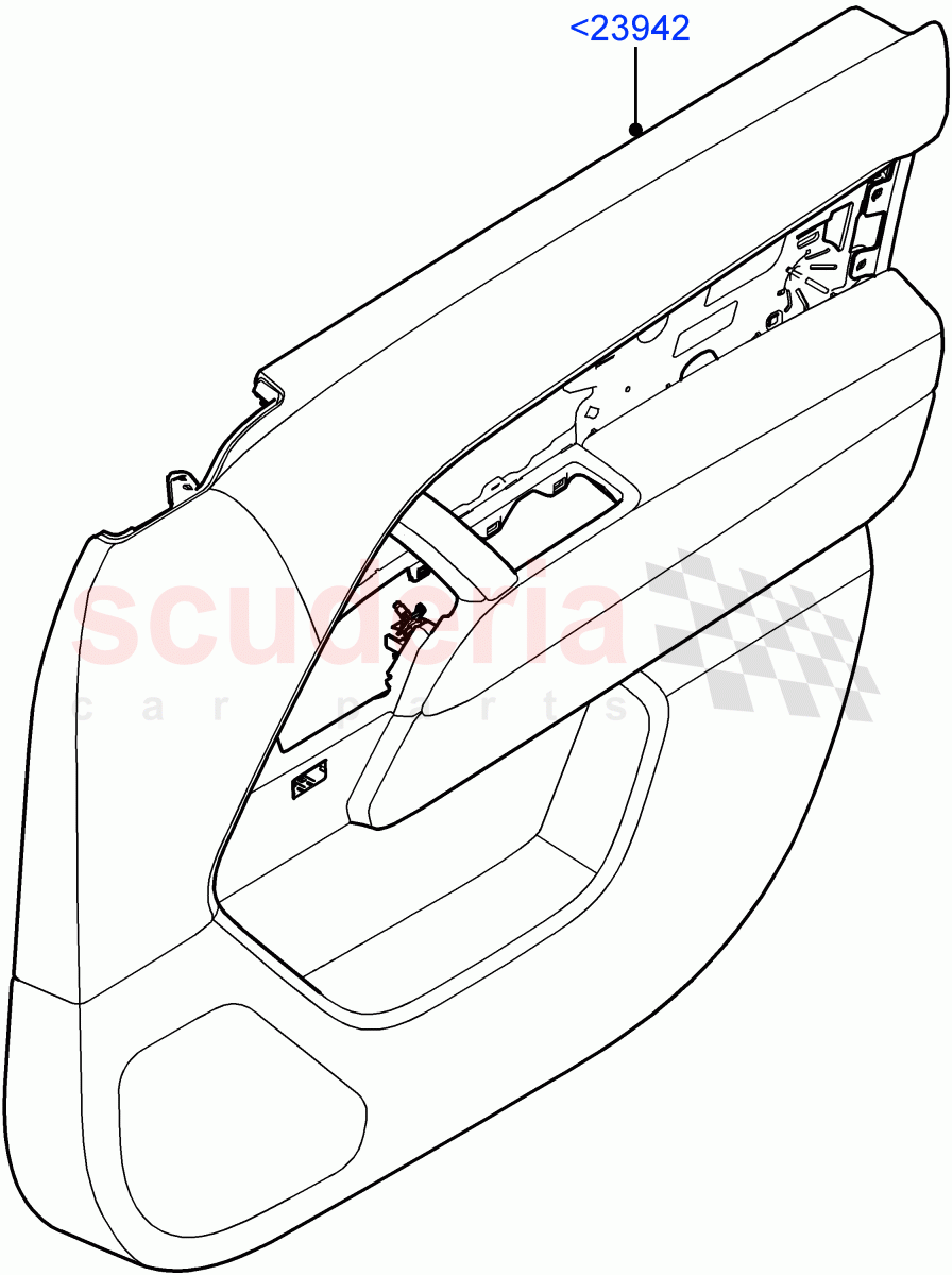 Front Door Trim Panels of Land Rover Land Rover Range Rover (2022+) [4.4 V8 Turbo Petrol NC10]