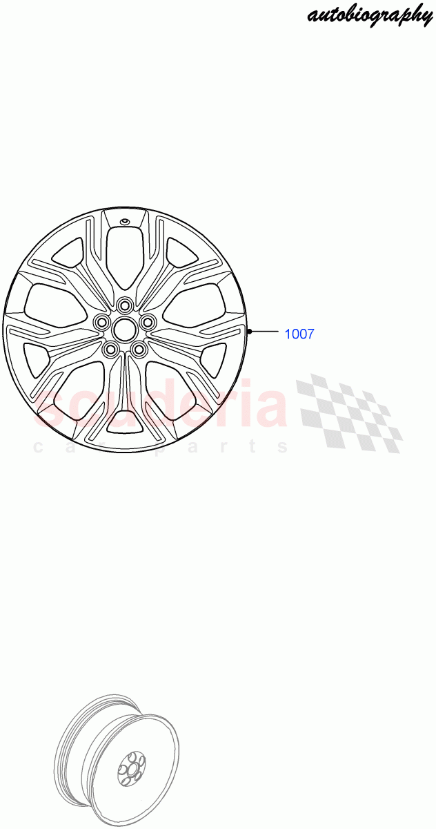 Wheels(Halewood (UK),Autobiography Pack)((V)FROMFH000001) of Land Rover Land Rover Range Rover Evoque (2012-2018) [2.0 Turbo Petrol AJ200P]