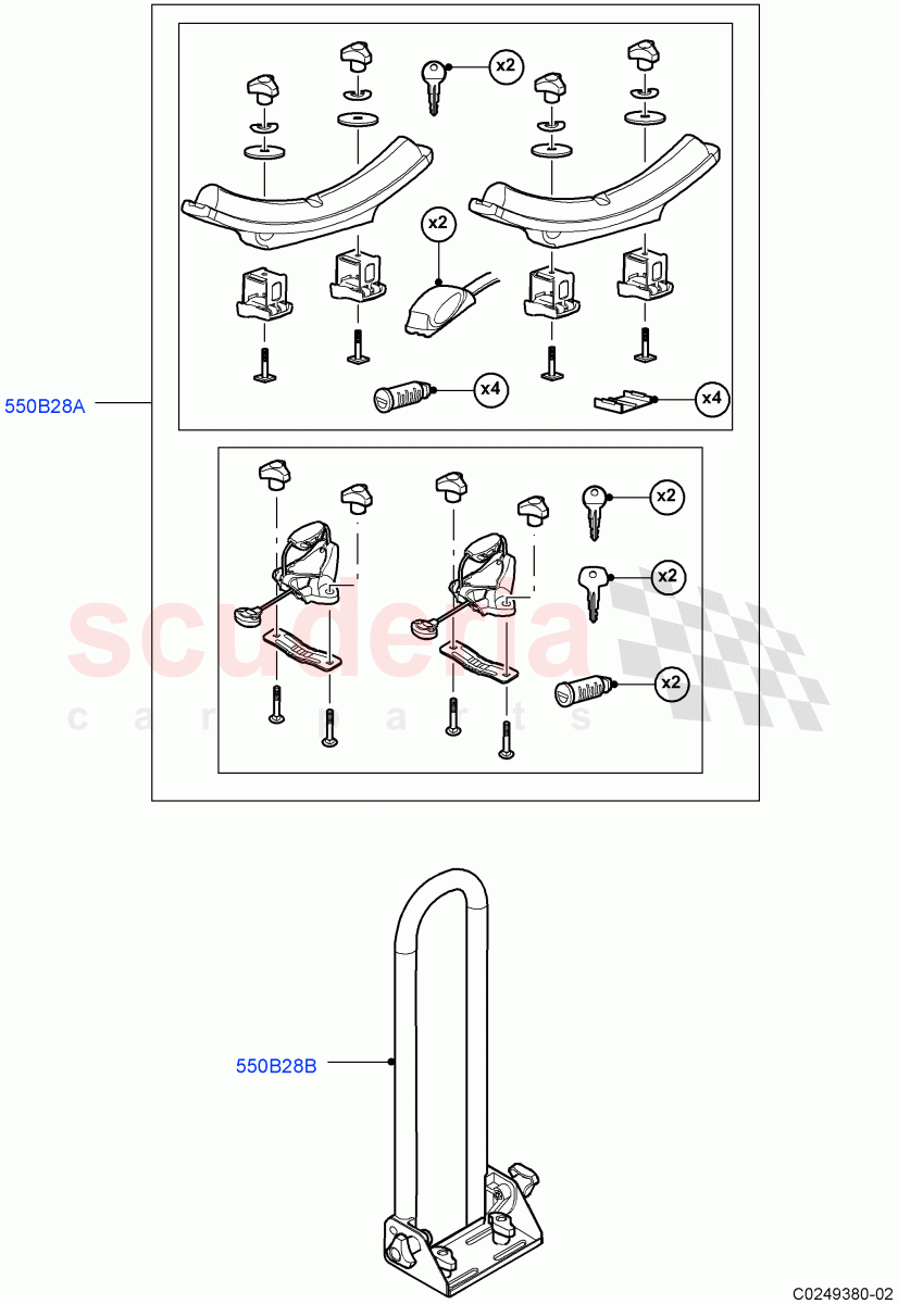 Carriers & Boxes(Bike Carriers, Accessory) of Land Rover Land Rover Range Rover (2012-2021) [4.4 DOHC Diesel V8 DITC]