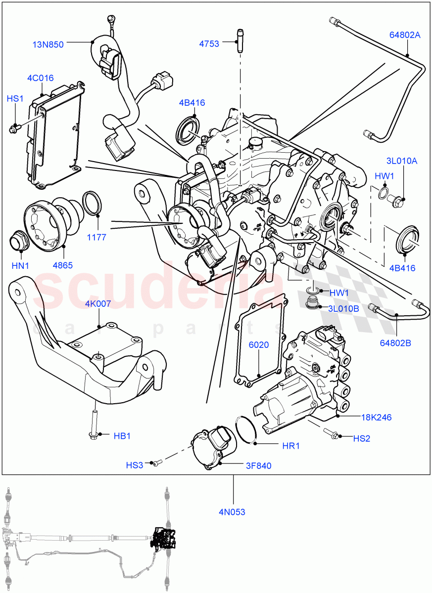 Rear Axle(Internal Components)(Itatiaia (Brazil),Dynamic Driveline)((V)FROMGT000001) of Land Rover Land Rover Range Rover Evoque (2012-2018) [2.0 Turbo Petrol AJ200P]