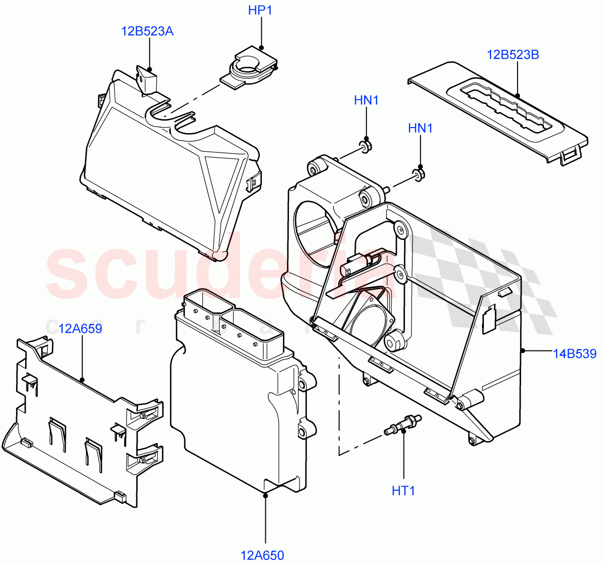 Engine Modules And Sensors(Cologne V6 4.0 EFI (SOHC))((V)FROMAA000001) of Land Rover Land Rover Discovery 4 (2010-2016) [4.0 Petrol V6]