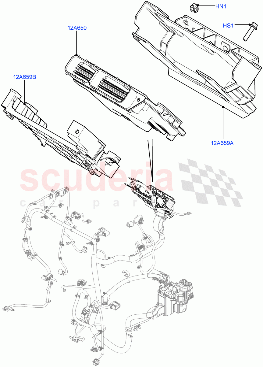 Engine Modules And Sensors(2.0L 16V TIVCT T/C 240PS Petrol,Itatiaia (Brazil))((V)FROMGT000001) of Land Rover Land Rover Range Rover Evoque (2012-2018) [2.0 Turbo Petrol GTDI]