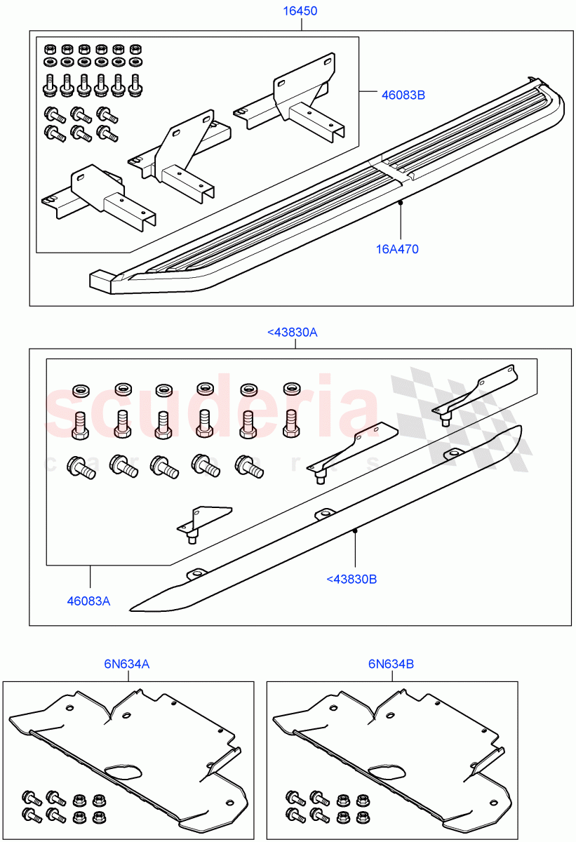 Lower Body Guards And Shields(Accessory)((V)FROMAA000001) of Land Rover Land Rover Discovery 4 (2010-2016) [2.7 Diesel V6]