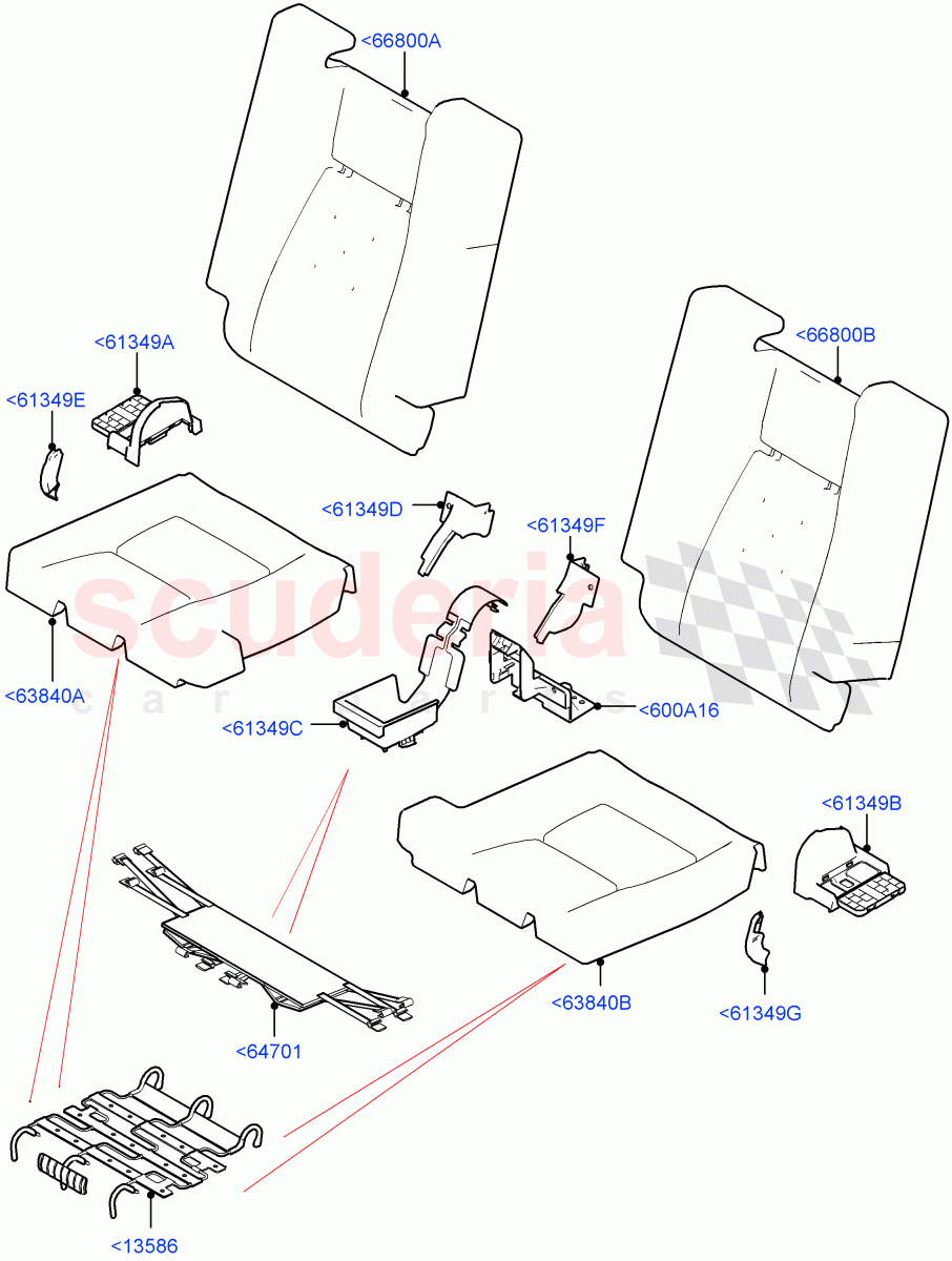 Rear Seat Pads/Valances & Heating(Row 3)(Itatiaia (Brazil),Third Row Dual Individual Seat)((V)FROMGT000001) of Land Rover Land Rover Discovery Sport (2015+) [2.0 Turbo Petrol GTDI]