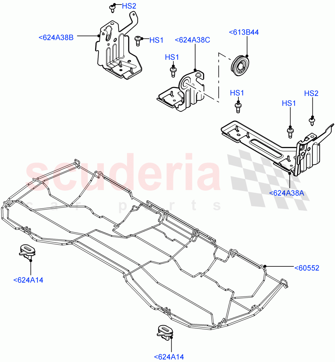 Rear Seat Base(Itatiaia (Brazil))((V)FROMGT000001) of Land Rover Land Rover Range Rover Evoque (2012-2018) [2.0 Turbo Petrol AJ200P]