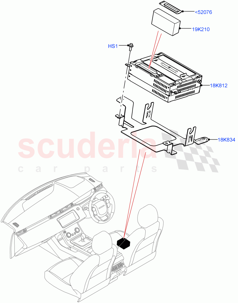 Family Entertainment System (Halewood (UK)) ((V) FROMMH000001) of Land Rover Land Rover Discovery Sport (2015+) [2.0 Turbo Petrol AJ200P]