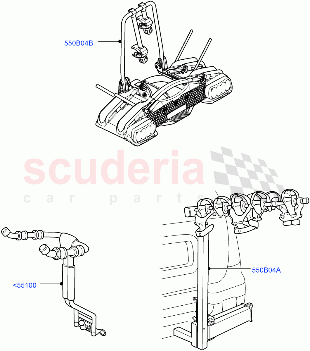 Accessories - Sports And Leisure(Accessory)((V)FROMAA000001) of Land Rover Land Rover Range Rover Sport (2010-2013) [5.0 OHC SGDI SC V8 Petrol]