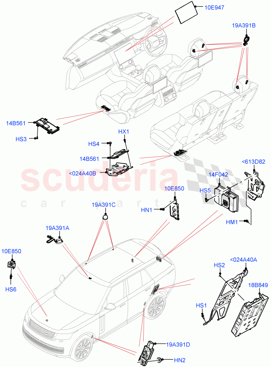 Audio Equipment - Original Fit of Land Rover Land Rover Range Rover (2022+) [4.4 V8 Turbo Petrol NC10]