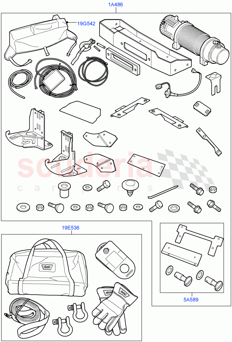 Emergency And Safety Equipment(External, Accessory)((V)FROMAA000001) of Land Rover Land Rover Discovery 4 (2010-2016) [5.0 OHC SGDI NA V8 Petrol]