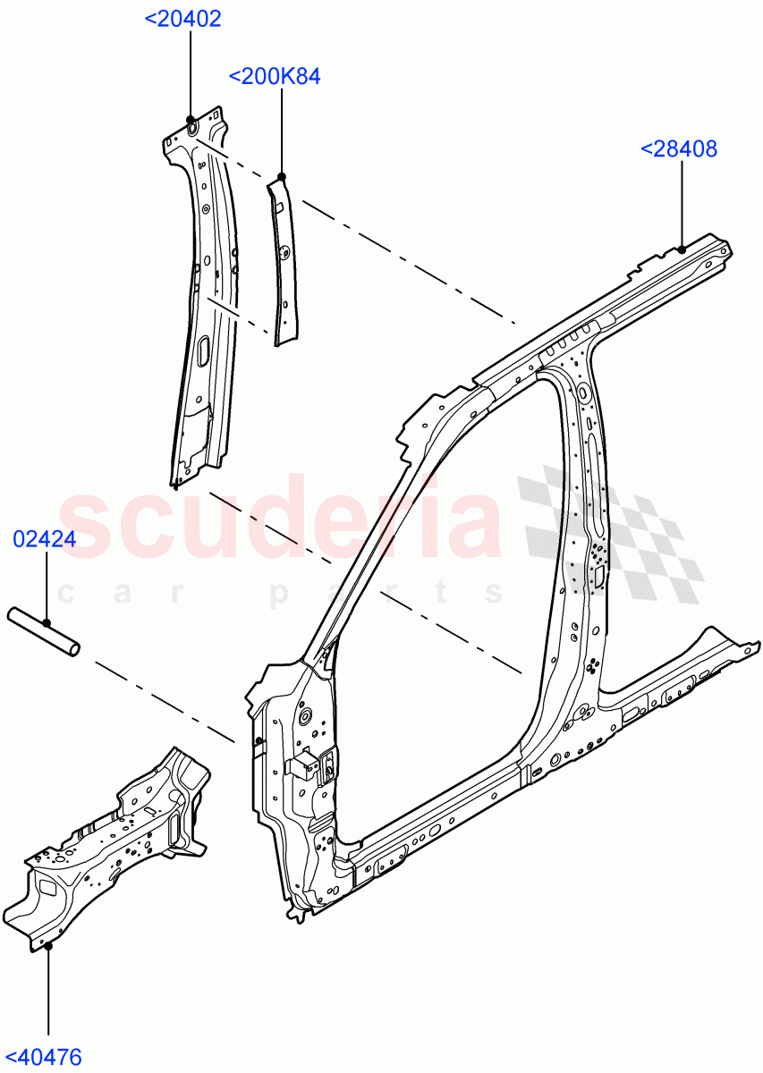 Side Panels - Inner(Front)(Changsu (China))((V)FROMFG000001) of Land Rover Land Rover Discovery Sport (2015+) [2.2 Single Turbo Diesel]