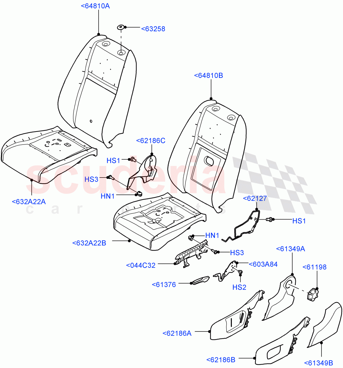 Front Seat Pads/Valances & Heating(Pads/Valances)(Changsu (China))((V)FROMKG446857) of Land Rover Land Rover Discovery Sport (2015+) [2.0 Turbo Petrol GTDI]