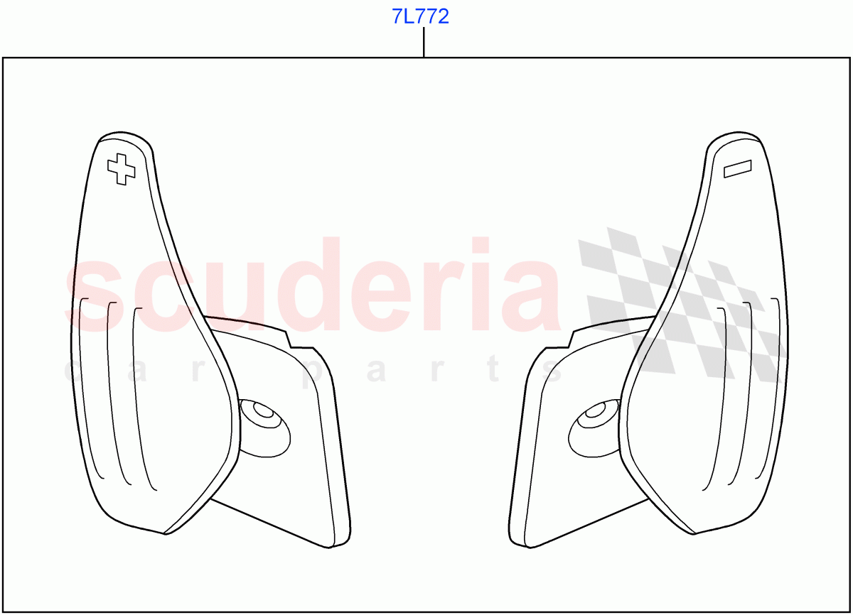 Interior Styling Finishers(Accessory) of Land Rover Land Rover Range Rover Sport (2014+) [5.0 OHC SGDI SC V8 Petrol]