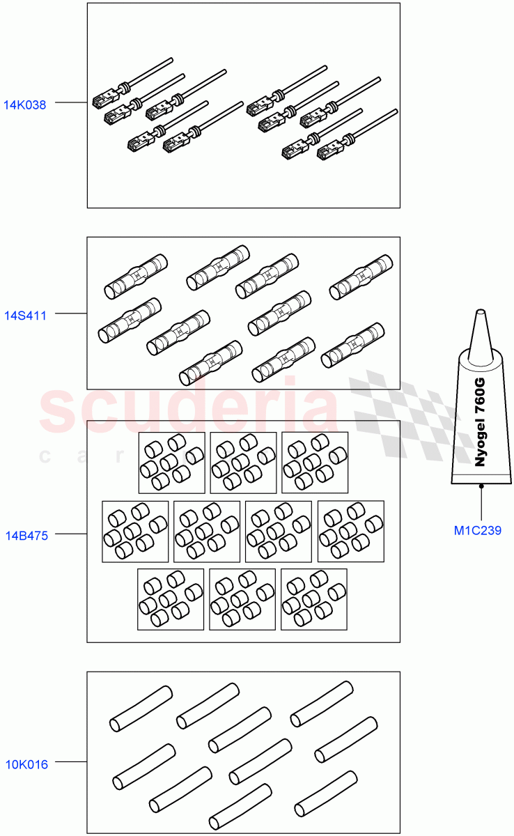 Pigtail Wiring Kits  (Itatiaia (Brazil)) ((V) FROMGT000001) of Land Rover Land Rover Discovery Sport (2015+) [2.0 Turbo Petrol GTDI]