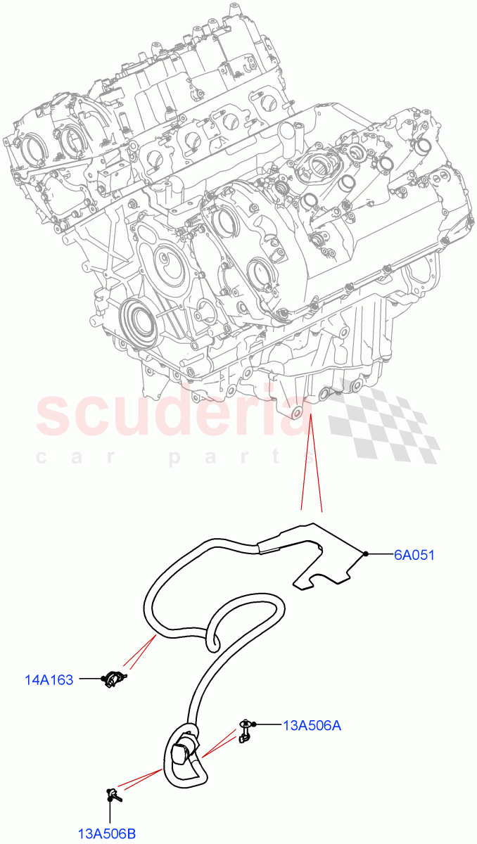 Engine Heater(Heater - Engine Oil)(4.4 V8 Turbo Petrol (NC10)) of Land Rover Land Rover Range Rover (2022+) [4.4 V8 Turbo Petrol NC10]