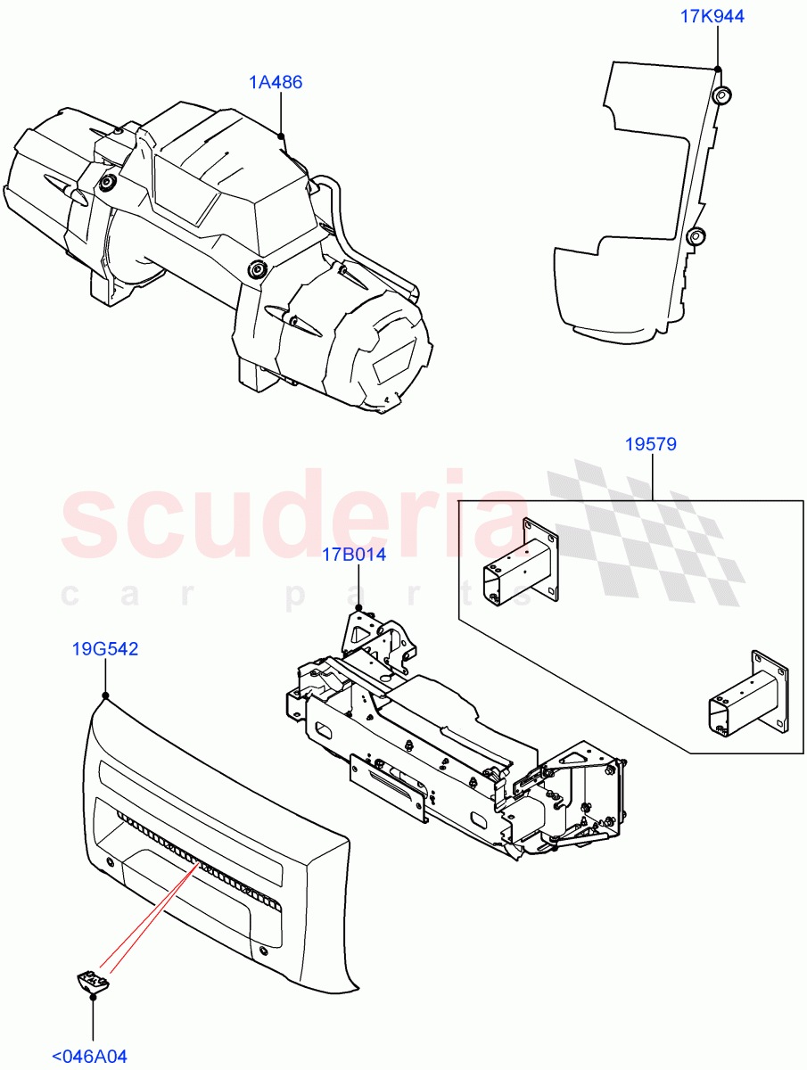 Winch of Land Rover Land Rover Defender (2020+) [3.0 I6 Turbo Petrol AJ20P6]