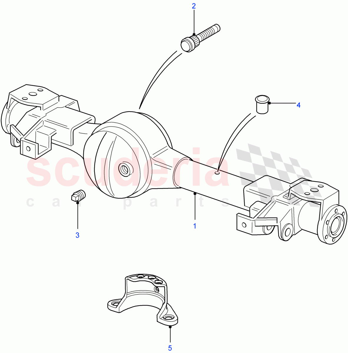 Case Assembly Front((V)FROM7A000001) of Land Rover Land Rover Defender (2007-2016)